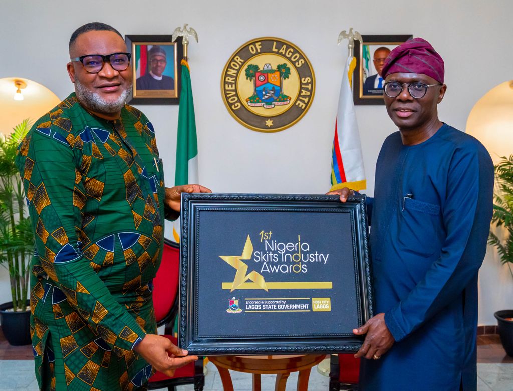 SANWO-OLU ENDORSES NIGERIA SKITS INDUSTRY AWARDS